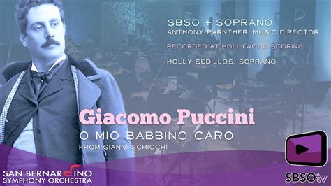 Puccini O Mio Babbino Caro From Gianni Schicchi YouTube