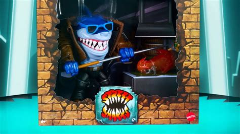 Mattel Debuts Street Sharks A Shark Among Us Sdcc Exclusive Figure