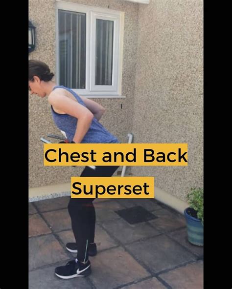 Today I'm showing an example of a Chest and Back superset. Again if ...