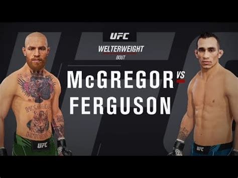 Ea Sports Ufc Xbox Series X Mcgregor Vs Ferguson Youtube