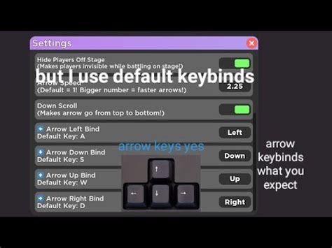 Roblox Funky Friday But I Use Arrow Keys Default Keybinds From Fnf