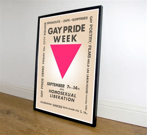 Gay Pride Week Poster Lgbtq Pride Poster Print Th Etsy Uk