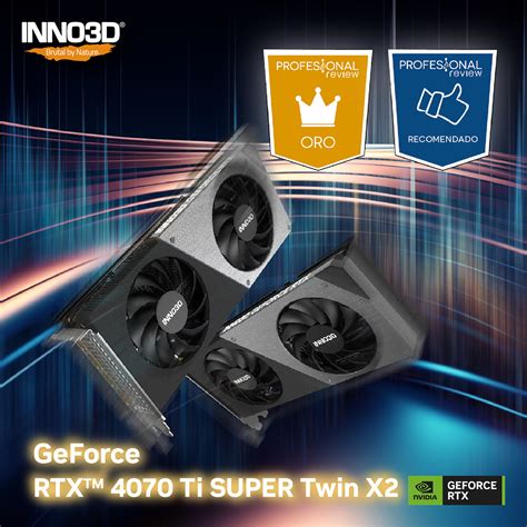 Inno3d Geforce Rtx 4070 Ti Super Twin X2 Gets Gold And Recommended Awards From Professional