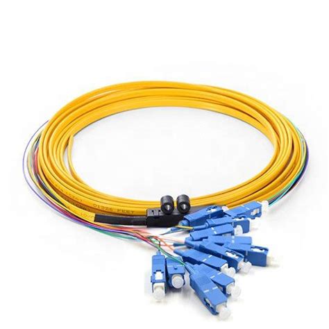 Conector Pigtails Mini Breakout De Fibra Ptica Sm Sc Upc N Cleos