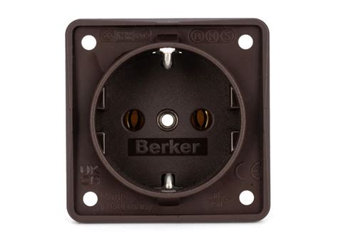 INTEGRO FLOW Socket Outlet Brown Matt Only 6 50 SVB