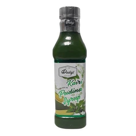 Dadaji Kairi Pudina Syrup Raw Mango Green Mint Sharbat Refreshing