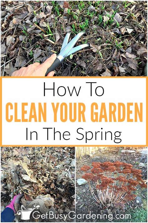 Spring Garden Clean Up Checklist And Cleaning Tips