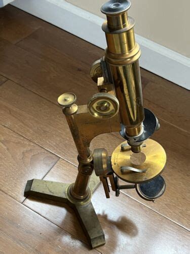 Antique Bausch And Lomb Microscope 1876 4622532807