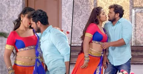 Bhojpuri Viral Video Actor Khesari Lal Kajal Raghwani S Sexy Dance