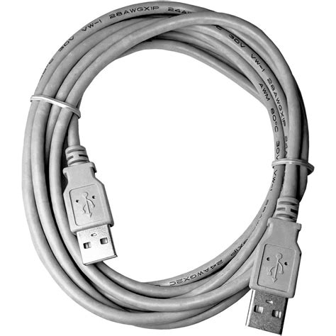 Cabo Usb Macho X Macho 3 MT Standard 110 250V Tipo A 2 0 Pontas Iguais