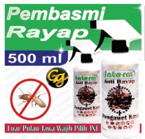 AMPUH 100 Pembasmi Rayap Kayu Dan Tanah Obat Pemusnah Rayap Hama