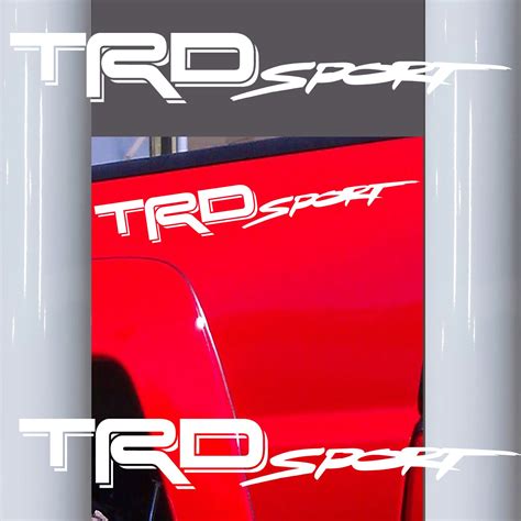 Trd Sport Off Road Vinyl Decal Sticker Toyota Tacoma Tundra Etsy