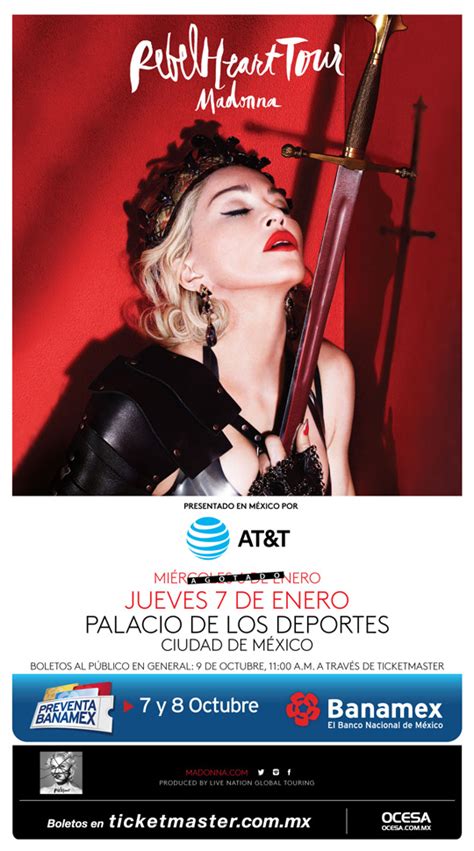 Rebel Heart Tour De Madonna En México 2016 Me Hace Ruido