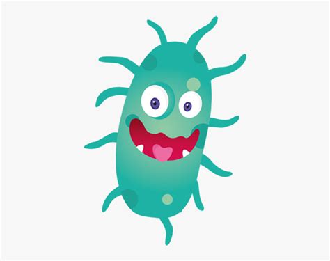 Rod Shaped Bacteria Cartoon, HD Png Download , Transparent Png Image - PNGitem