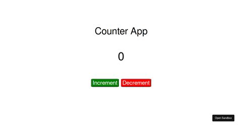 Counter Geeksforgeeks Codesandbox
