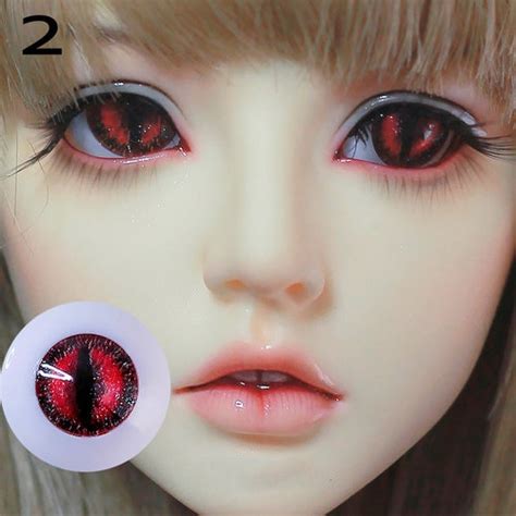 Bjd Eyes Animal Eyes 12mm 14mm 16mm 18mm Acrylic Normal Iris Etsy