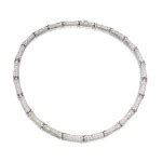 Diamond Bamboo Necklace France Important Jewels Jewelry Sotheby S