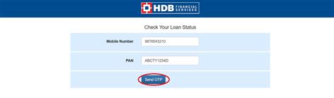 Check Hdbfs Loan Status Online Hdb Financial Services Status Check