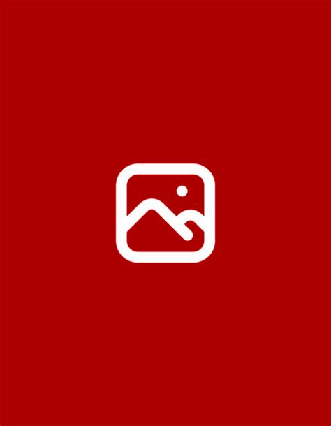 Red Photos Icon Iphone Colors Iphone Photo App Ios App Icon Design