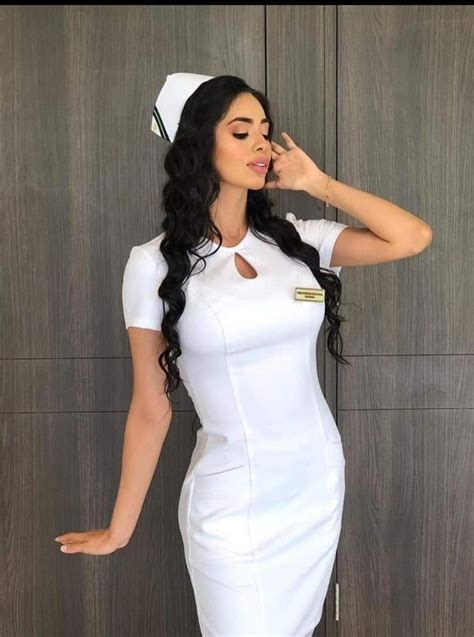 White Nurse Dress Nurse Dress Uniform Girls White Dress Nursing Cap