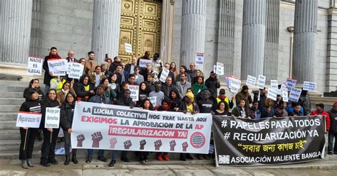 El Congreso Acuerda Tramitar La ILP Para Regularizar Personas