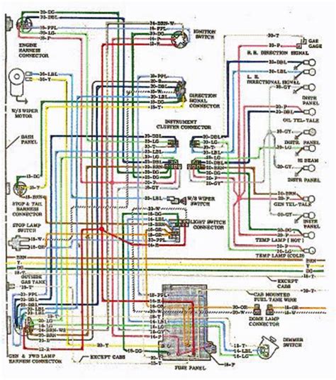 66 Chevy Truck Turn Signal Wiring Diagram Blinker Question