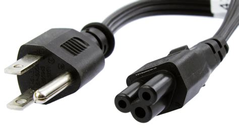 3 Prong Straight Power Cord Ver C