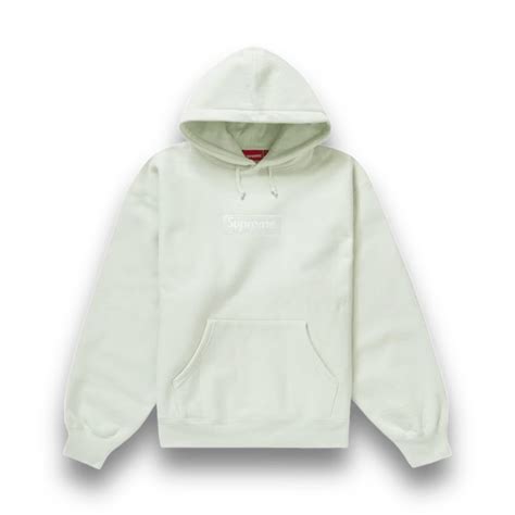 Supreme Box Logo Hooded Sweatshirt 2023 Mint Jawns On Fire