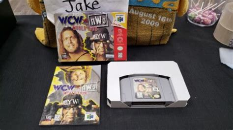 Cib Wcw Vs Nwo World Tour Nintendo N Video Game Complete In Box W