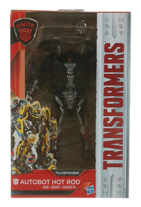 Deluxe Class Autobot Hot Rod Transformers Movie The Last Knight TLK Autobot Collector S