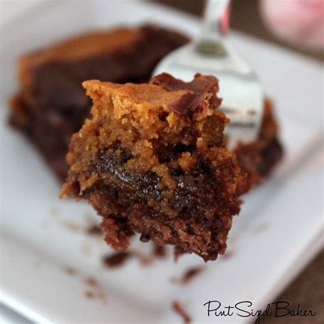 Fudgy Brownies With Pumpkin Cookies • Pint Sized Baker