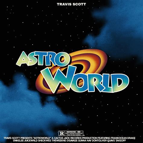 Travis Scott - Astroworld : r/freshalbumart