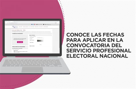 Fechas Importantes De La Convocatoria Del Spen Central Electoral