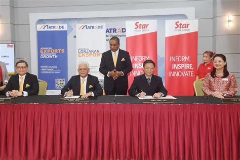 Matrade And Smg Ink Maiden Mou To Boost International Trade Visibility