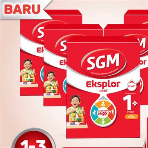 Jual Paket Isi 10 SGM Eksplor 1 Plus Susu Pertumbuhan 1 3 Thn Vanila