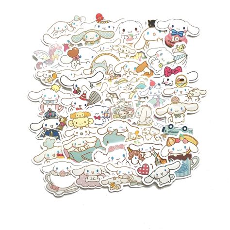 40 Pcs Sanrio Cute Cinnamoroll Waterproof Stickers Shopee Philippines