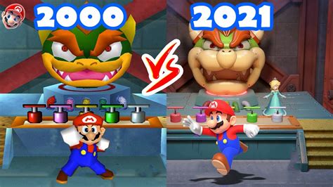 Mario Party Superstars Vs Mario Party Series Minigames Compare Mario Vs His Friends Youtube