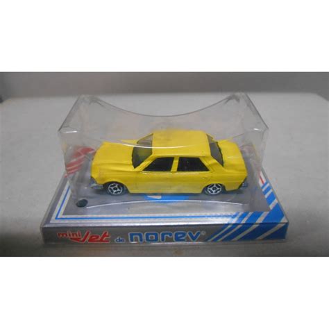 PEUGEOT 305 AMARILLO YELLOW 420 1 64 NOREV MINI JET BLISTER ROTO V FOTO