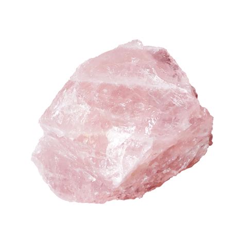 Rose Quartz Healing Crystal Medium Cluster Png Clear Background