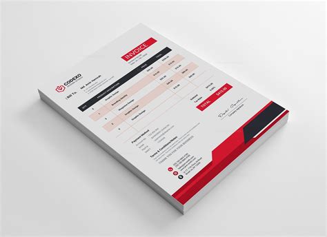 Creative Invoice Design - Graphic Templates