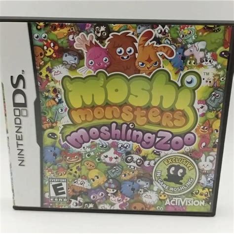 Moshi Monsters Moshling Zoo Nintendo Ds Game My Depop