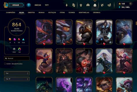 Desapego Games League Of Legends Lol Conta Prata Skins