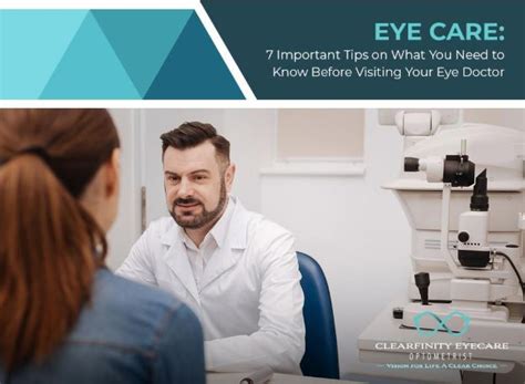 Eye Care 7 Important Things You Should Know Before Visiting Your Eye Doctor