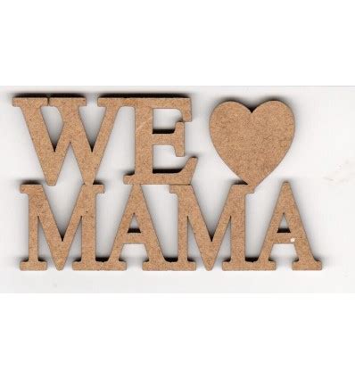 Palabras Scrap We Mama Bolsa Und Orita S A