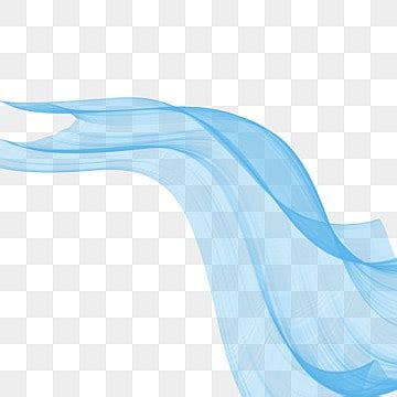 Abstract Blue Wave PNG Picture Blue Background Transparent With