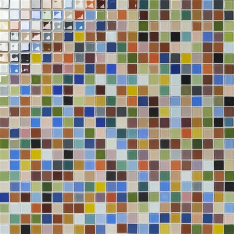 Ivy Hill Tile Contempo 1 X 1 Glass Grid Mosaic Wall Tile And Reviews