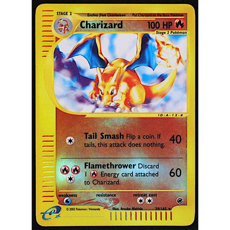 Charizard 2002 Pokemon Expedition Reverse Foil 39 Pristine Auction