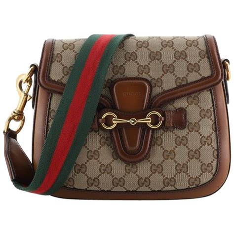 Gucci Lady Web Shoulder Bag GG Canvas Medium At 1stDibs Gucci Lady