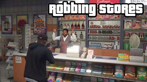 Robbing Stores In GTA 5 YouTube