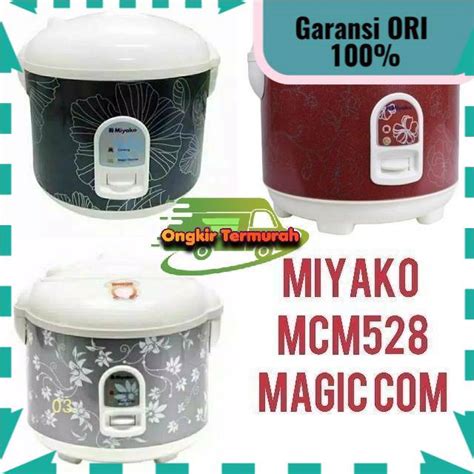 Jual Miyako Magic Mcm528 1 8ltr Mcm 528 Rice Cooker Shopee Indonesia